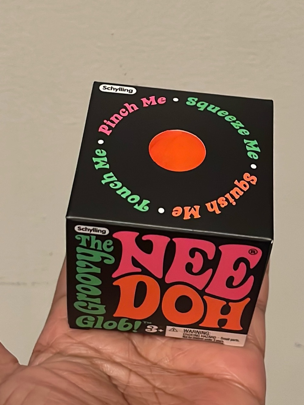 NEW NeeDoh The Groovy Glob That Started It All! The Original NeeDoh Ball-Orange